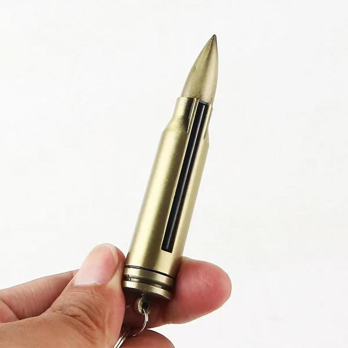 Fire Starter Lighter Waterproof Flint Match Metal Keychain Camping Survival BDA
