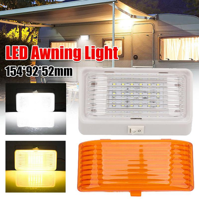 1x LED Awning Light W/ Switch for Caravan Annexe, Jayco Camper Trailer Exterior