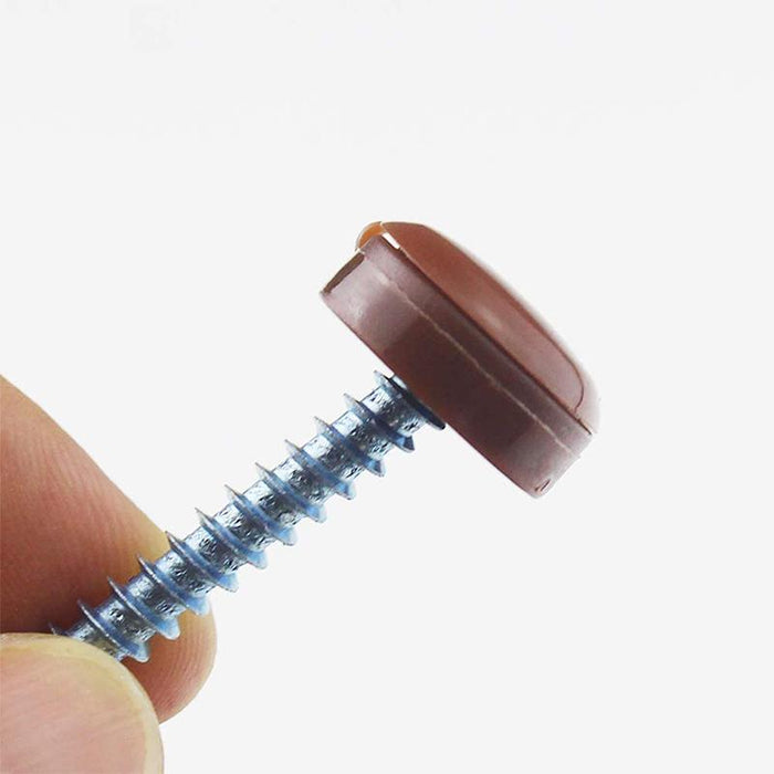 100/200X Plastic Screw Cover Cap Cabinet Furniture Stemfix suit Head hole