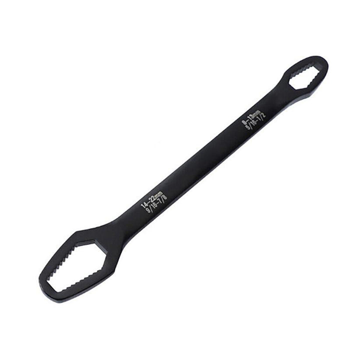 Universal Torx Screw Nuts Wrench Double Head Ratchet Spanner Repair Tools 8-22mm