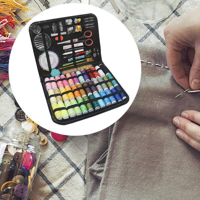 183pcs Portable Sewing Kit Home Travel Emergency Professional Sewing Set