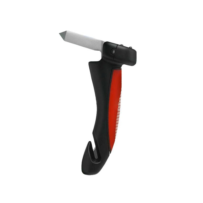 Car Door Handle Glass Breaker Flashlight
