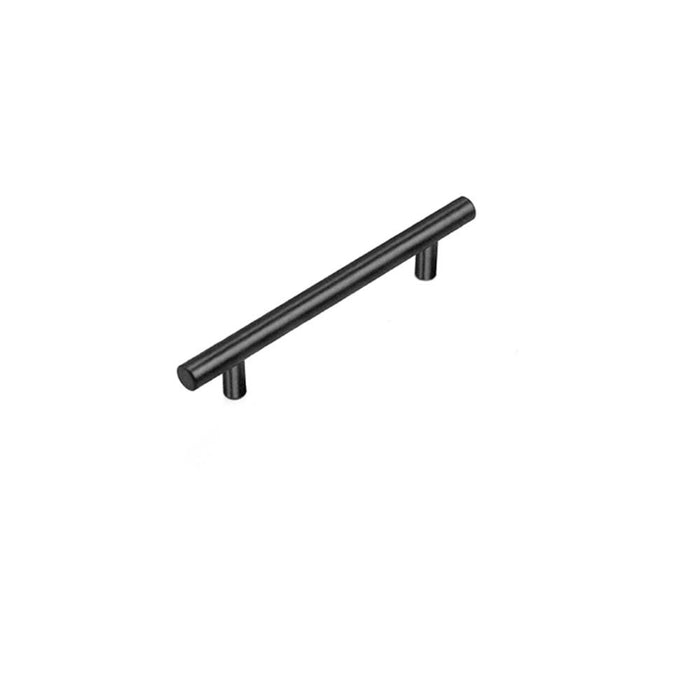 Elegant Matte Black Door Handles - Stainless Steel T-Bar Pulls for Cabinets