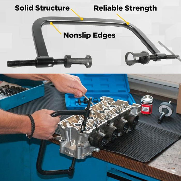 Valve Spring Compressor Removal Installer Tool Kit for Car Motorcycle Van Engine