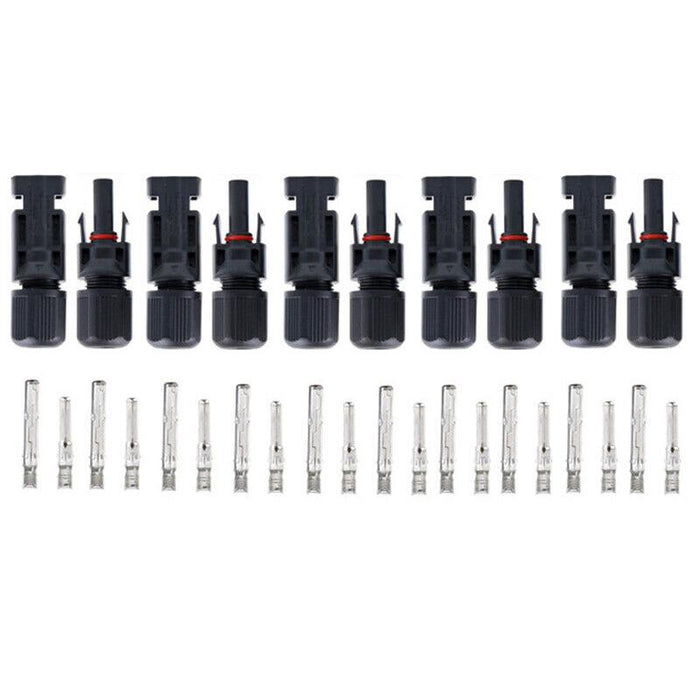 5PCS Connectors For IP67 MC4 Solar Panel 30A Line Plug Socket Male & Female