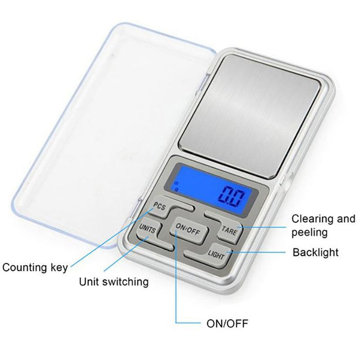 High-Precision Pocket Mini Digital Scales LED Display