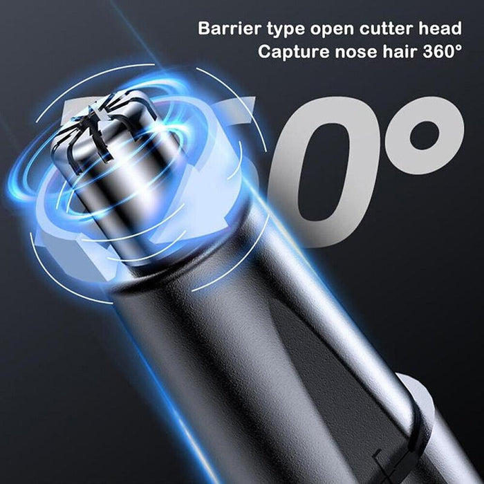 Men Electric Ear Beard Nose Hair Trimmer Eyebrow Mustache Remover Shaver