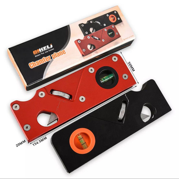 Woodworking Blade 45 Degree Bevel Planer Chamfering Set For Edge Corner Plane