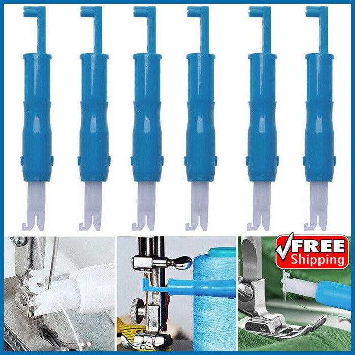 3x Needle Threader Easy Insertion Applicator Handle For Sewing Machine Tools
