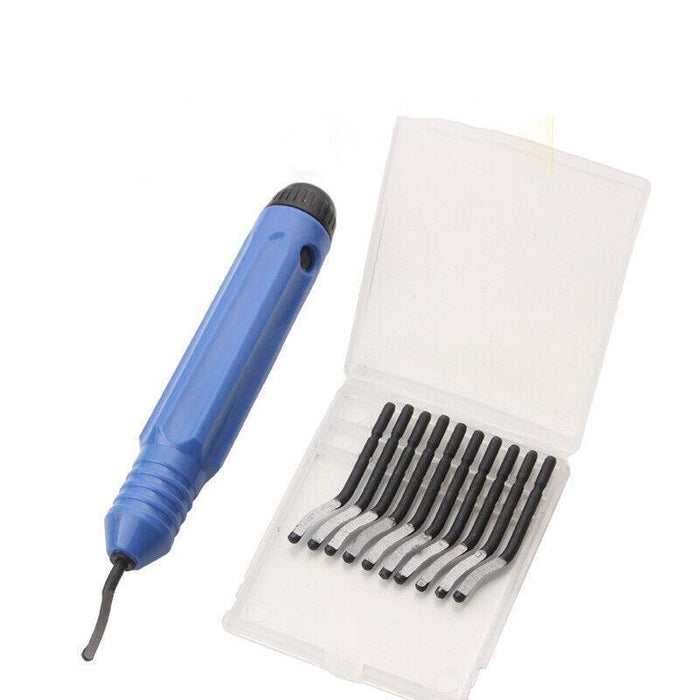 Pocket Deburring Tool 365° Swivel Head With Repalcement Blades Tools For Bosch