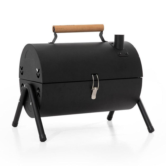 Charcoal BBQ Grill Portable Smoker Barbecue Outdoor Foldable Camping Fire Pit