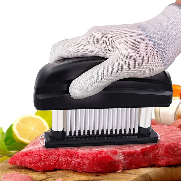 48-Blade Stainless Steel Meat Beef Tenderizer Jaccard Steak Chicken Pouch Hole