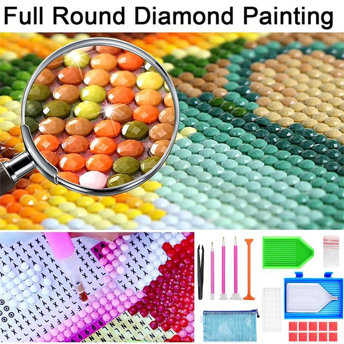 70 Piece Diamond Painting Tools Box 5D Diamond Accessories Diy Art Craft Pen Set