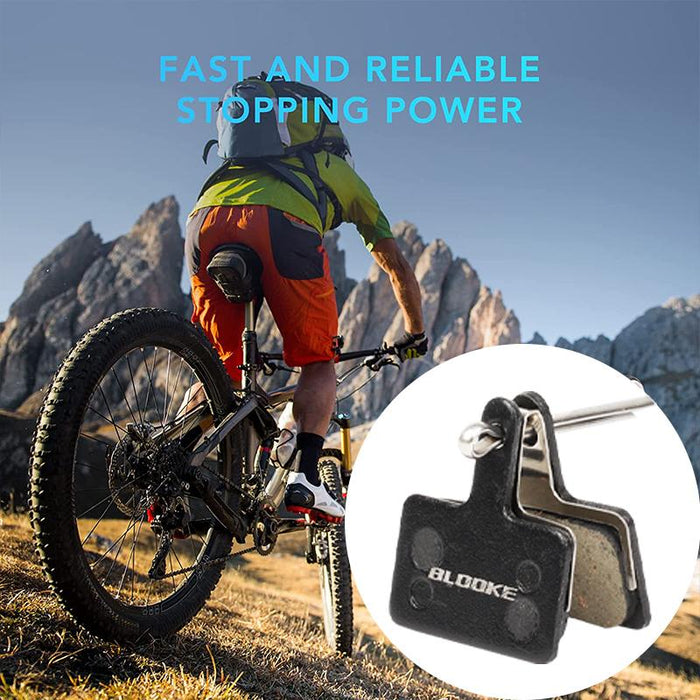 4 pairs Mountain Bike Bicycle Disc Brake Pads For Shimano Mechanical/Hydraulic