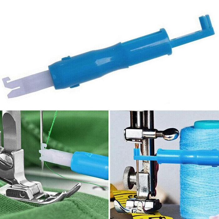 3x Needle Threader Easy Insertion Applicator Handle For Sewing Machine Tools