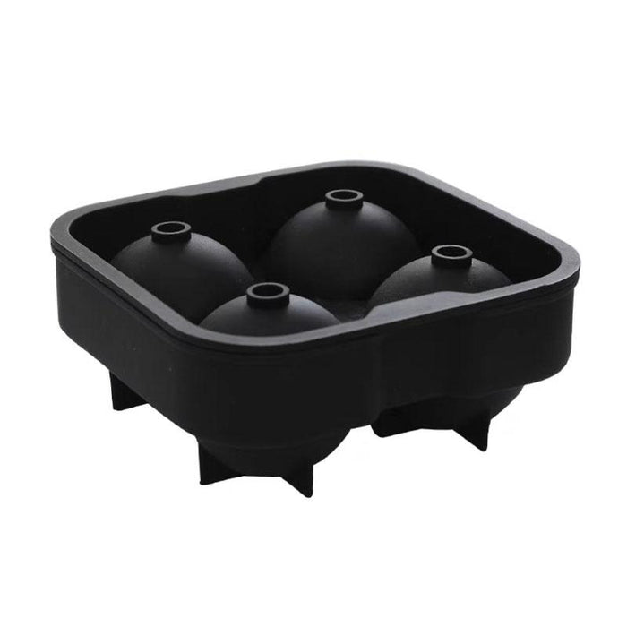 4/6 Large Ball Maker Whiskey Mould Big Mold Sphere Round Silicone Ice Cube Tray