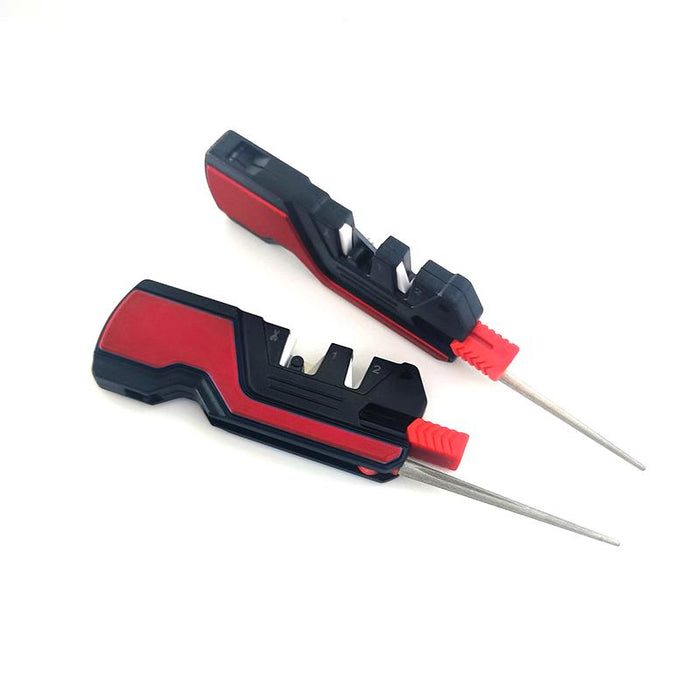 6-in-1 Knife Sharpener Diamond&Ceramic For Knives Blade Outdoor Survival Tool