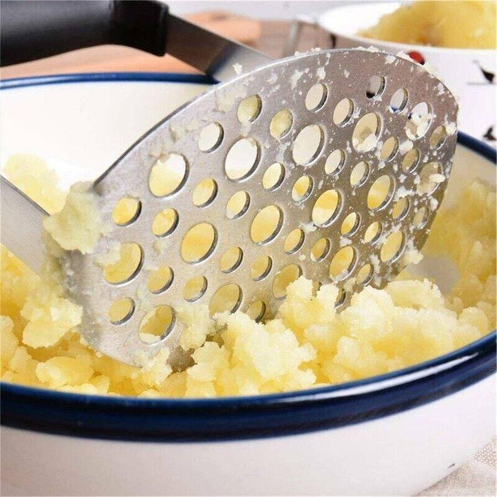 Potato Masher Vegetable Tool Stainless Steel Heat Kitchen Resistant Press Ricer