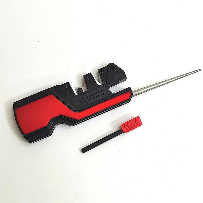 6-in-1 Knife Sharpener Diamond&Ceramic For Knives Blade Outdoor Survival Tool