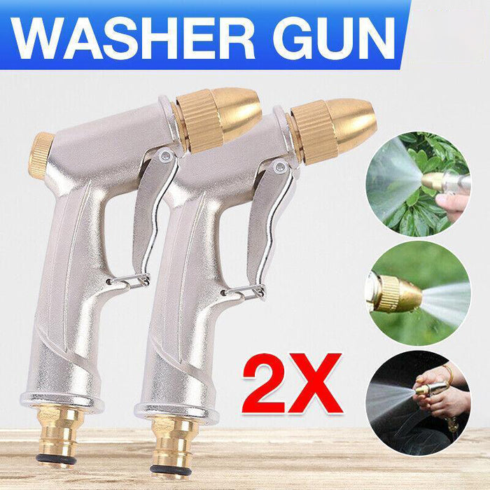 2PCS High Pressure Water Spray Gun Brass Nozzle