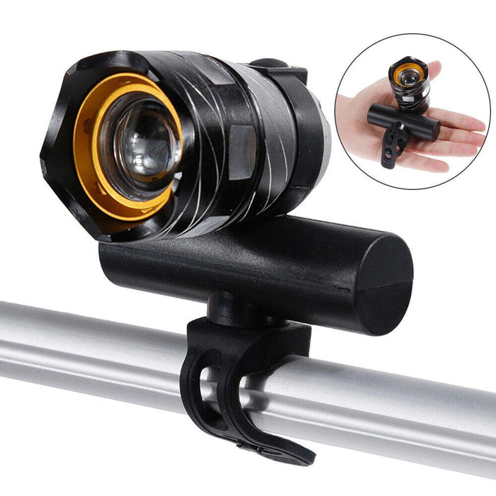 15000LM LED Bicycle Light Front Back Headlight Waterproof Bike USB Rechargable
