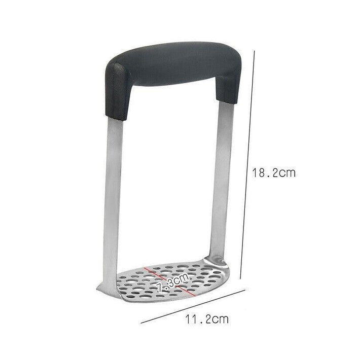 Potato Masher Vegetable Tool Stainless Steel Heat Kitchen Resistant Press Ricer