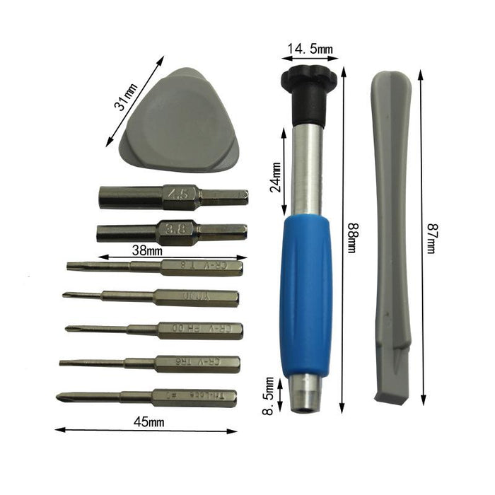 Screwdriver Set Repair Tool Kit For Nintendo Switch NES N64 Joy-con Wii Triwing