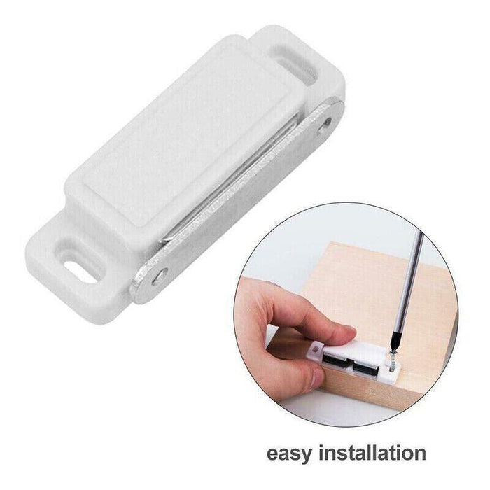 48pcs LARGE MAGNETIC CATCH Heavy Duty Cupboard Cabinet Door STRONG Magnet Latch