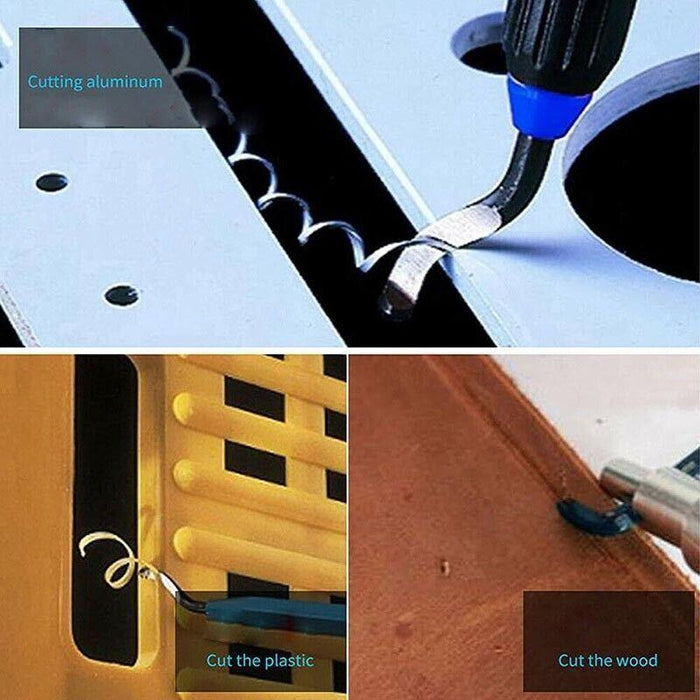 16pcs Rotary Deburr Blades Set For Wood And Steel