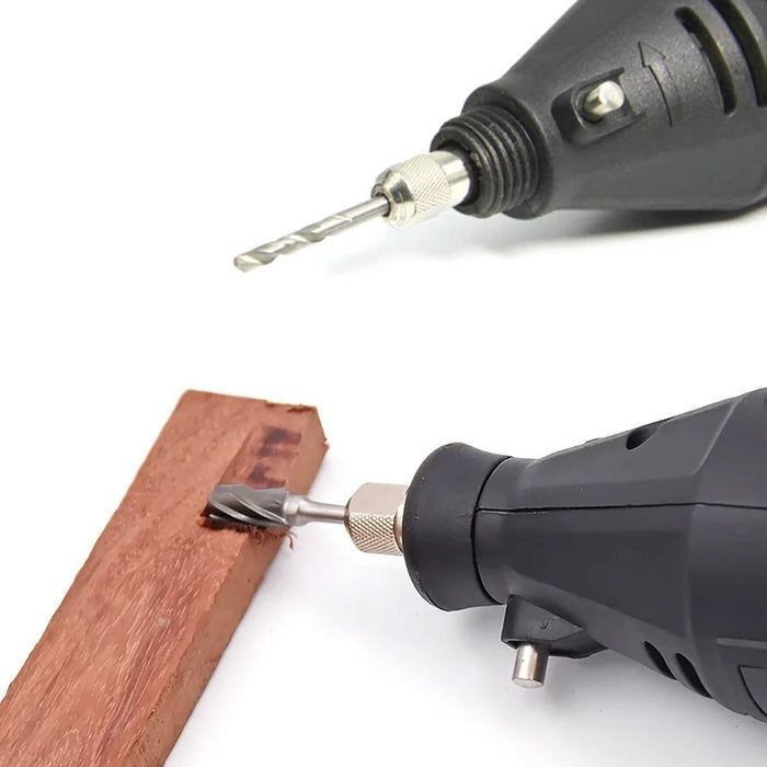 11-Piece Rotary Tool HSS Cutting Guide Attachment Kit for Precision Work