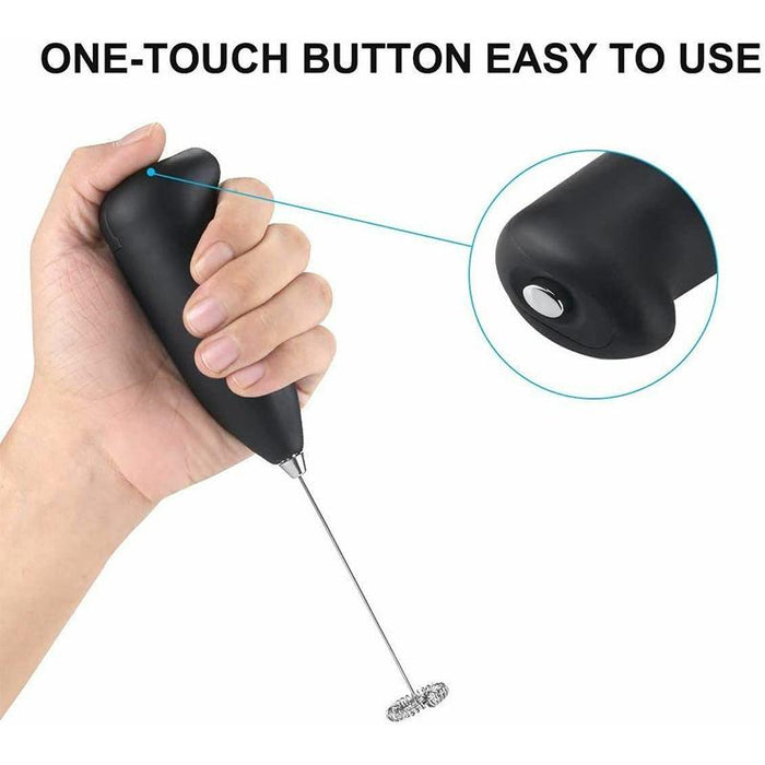 Mini Milk Frother Electric Egg Beater Whisk Mixer Coffee Foamer Tool Kitchen