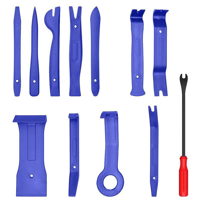 Car Trim Removal Tool Auto Hand Tools Pry Bar Dash Panel Door Interior Kit 12PCS