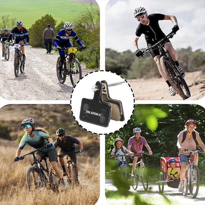 4 pairs Mountain Bike Bicycle Disc Brake Pads For Shimano Mechanical/Hydraulic