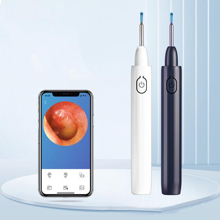 Ear Wax Remover Pick LED Light Scoop Tool Camera Cleaning Ear Cleaner Removal