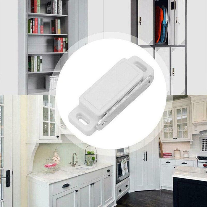 48pcs LARGE MAGNETIC CATCH Heavy Duty Cupboard Cabinet Door STRONG Magnet Latch