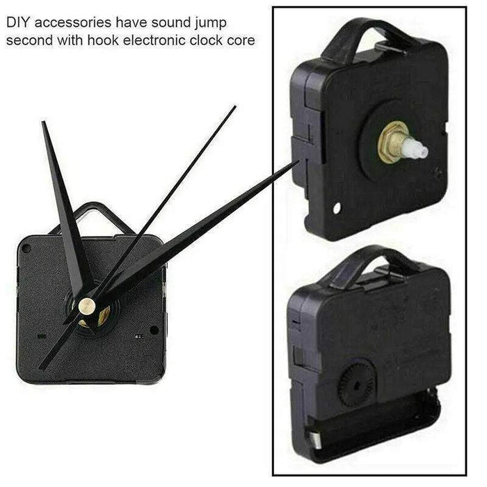 DIY Silent Quartz Movement Wall Clock Mechanism Motor Long Spindle Repair Kit