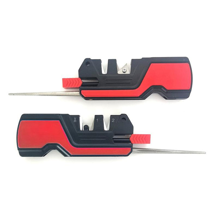 6-in-1 Knife Sharpener Diamond&Ceramic For Knives Blade Outdoor Survival Tool