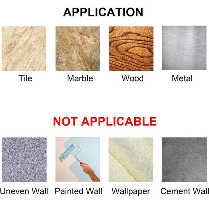Streamlined Paper Towel Holder - Adhesive Wall Mount Design