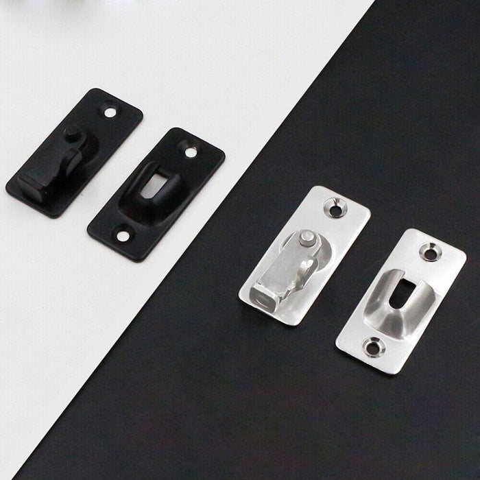90 Degree Stainless Steel Latch Safety Right Angle Sliding Door Lock Door Hasp
