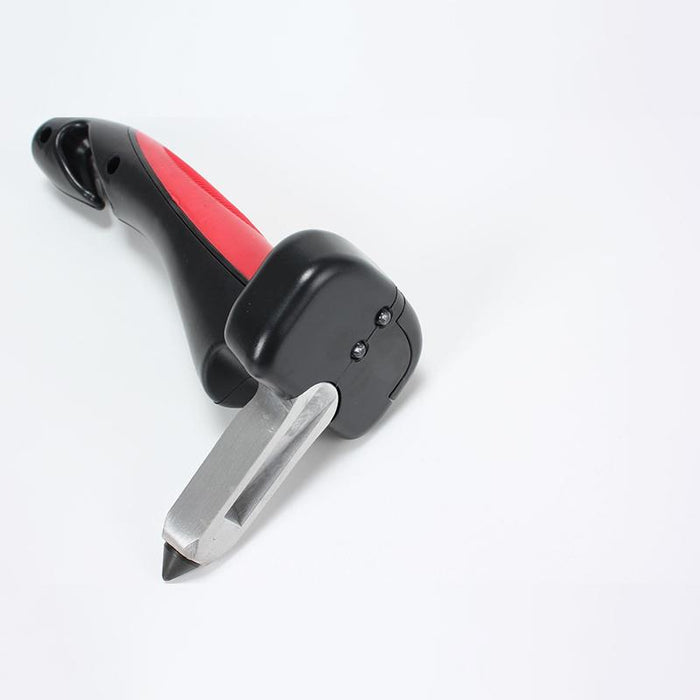 Car Door Handle Glass Breaker Flashlight