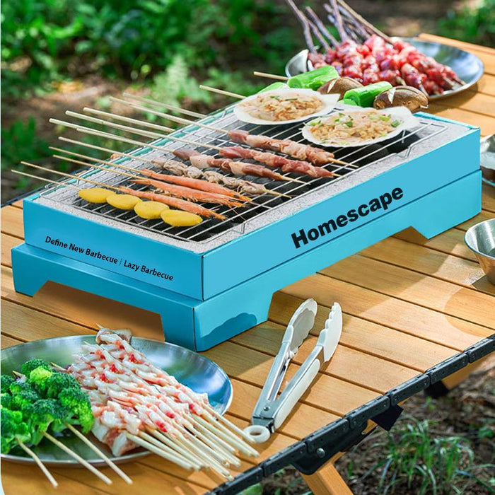 Disposable Instant BBQ Barbecue Charcoal Grill Outdoor Camping Large Cooking