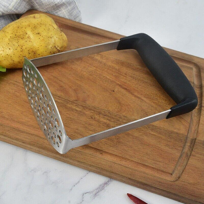 Potato Masher Vegetable Tool Stainless Steel Heat Kitchen Resistant Press Ricer