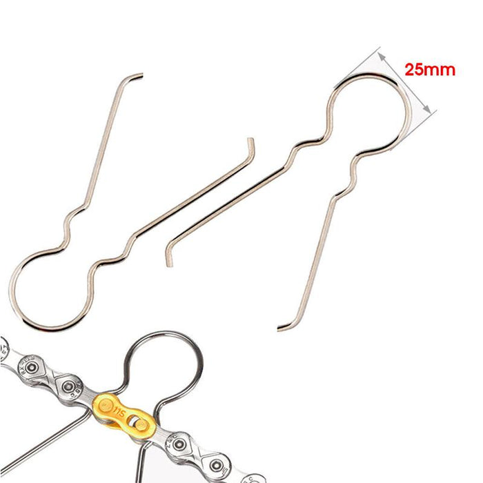 9 Speed Bike Chain Connector 5 Pairs With Simple Tool Silver