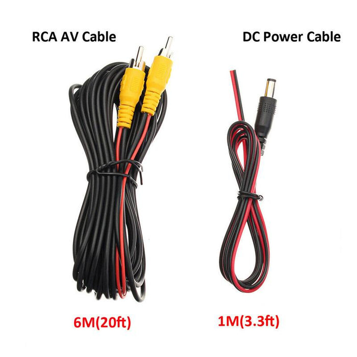 130° Reverse Camera Night Vision Car Waterproof Rear View Backup Camera Parking