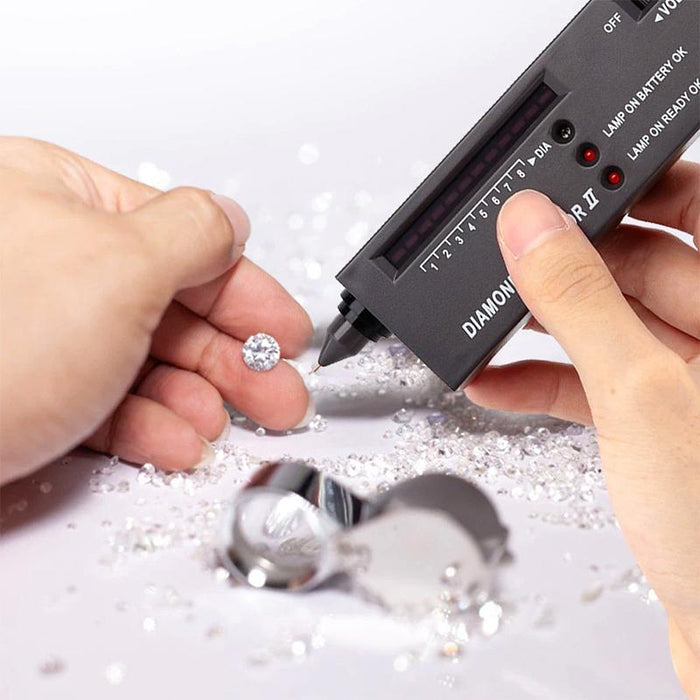 Diamond Tester Selector Gemstone Tool Gems Jewelry Test Tool LED Audio VIC