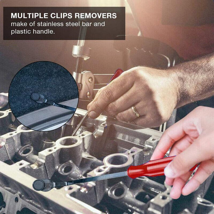 Car Trim Removal Tool Auto Hand Tools Pry Bar Dash Panel Door Interior Kit 12PCS
