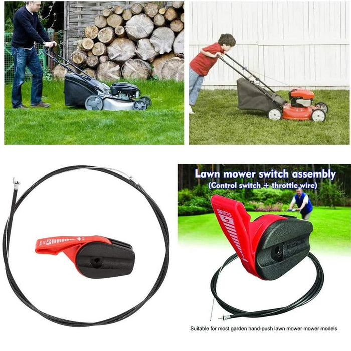 Throttle Control Cable for Mowers Briggs and Stratton Victa Rover MASPORT