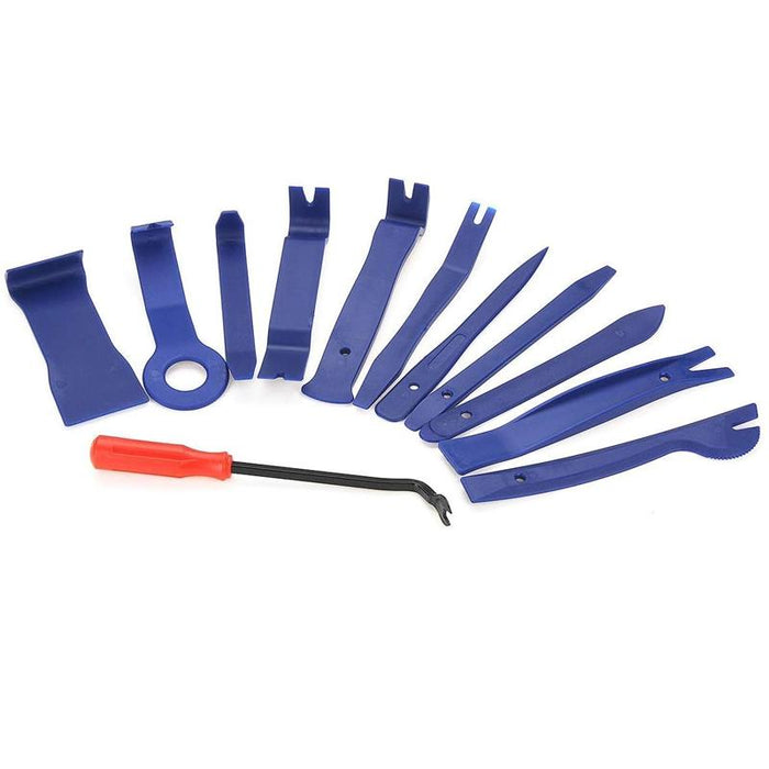 Car Trim Removal Tool Auto Hand Tools Pry Bar Dash Panel Door Interior Kit 12PCS
