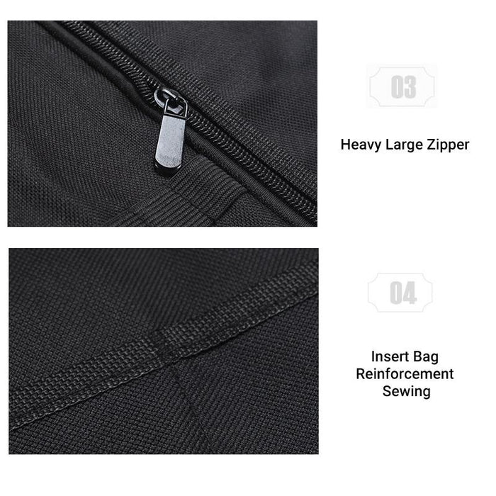 22 Pocket Tool Roll Fold Spanner Canvas Case Wrench Storage Bag Multifunctional