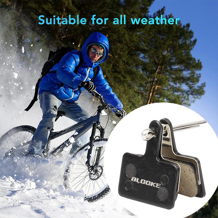 4 pairs Mountain Bike Bicycle Disc Brake Pads For Shimano Mechanical/Hydraulic